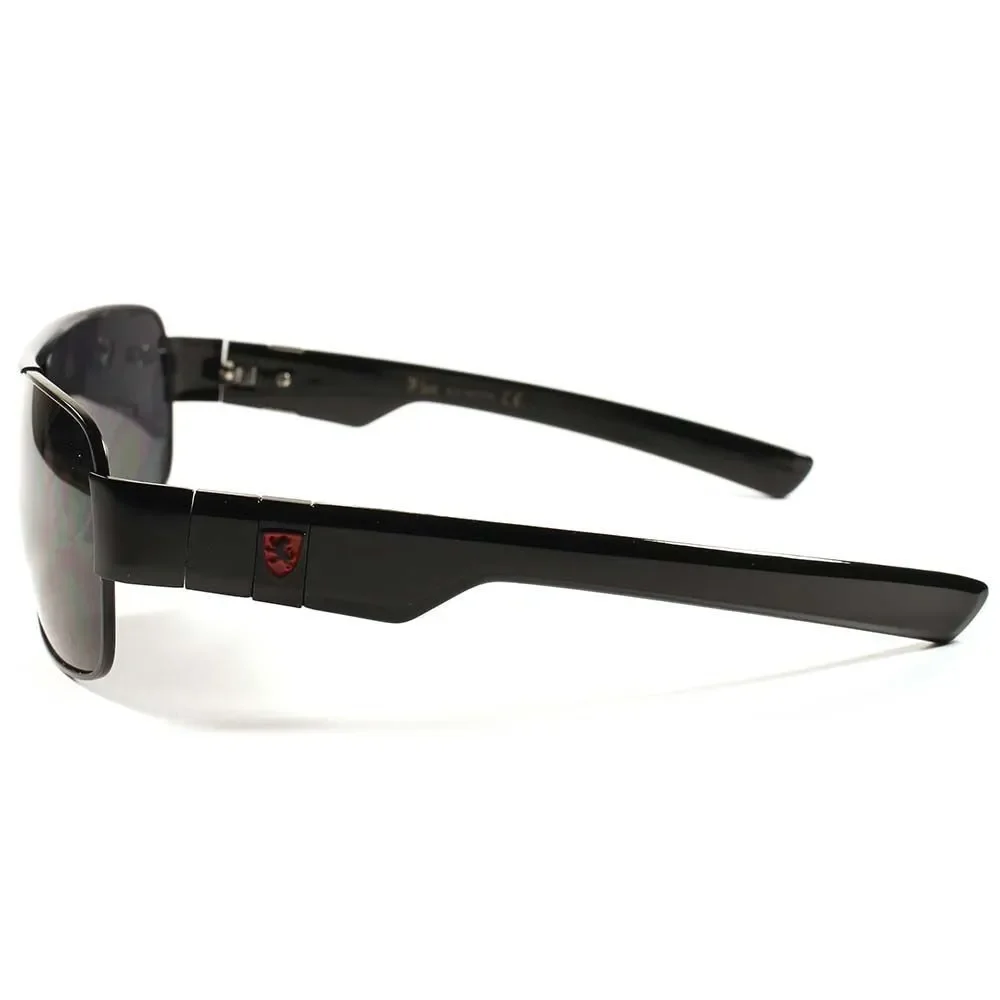 Designer Modern High-End Stylish Fashion Mens Womens Rectangle Black Sunglasses
